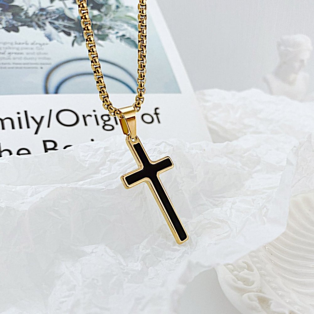 men cross necklace - Picture 2 of 2